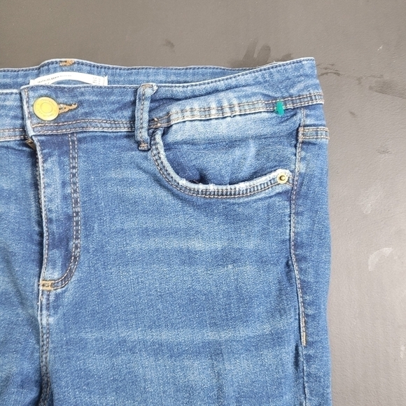 Zara Jeans Women 10 Trafaluc Denim Makers Blue - Picture 6 of 7